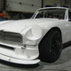 Illustration for article titled V12-powered MGB-GT project is the ultimate knuckle-buster